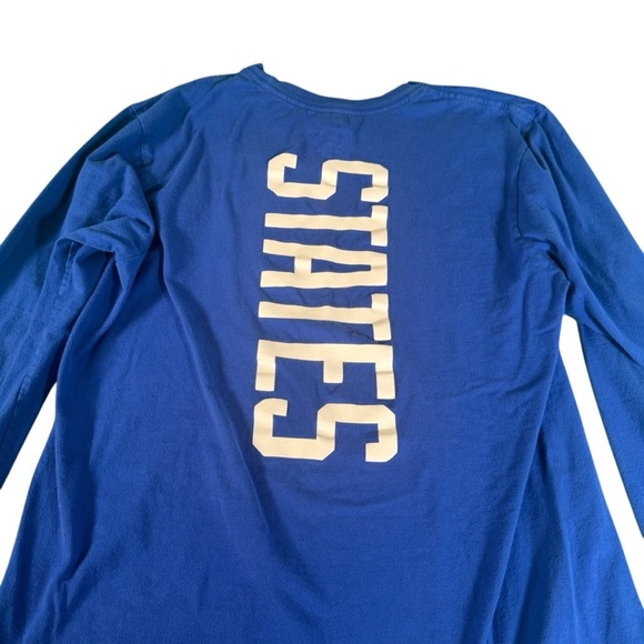 Nike USA Soccer Blue Long Sleeve Ignite T Shirt Size Small Loose Fit - Picture 10 of 12